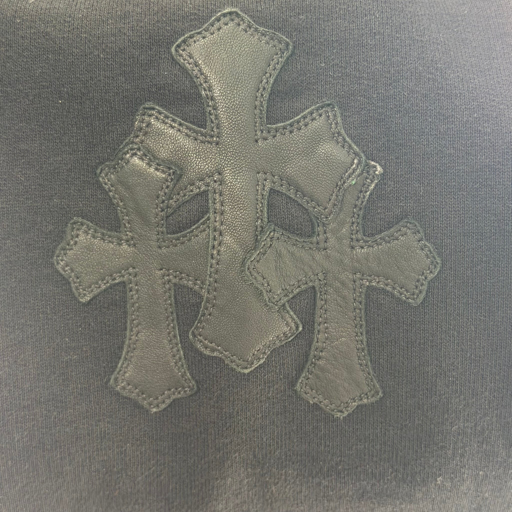 Chrome Hearts Cemetery Patch Hoodie Black