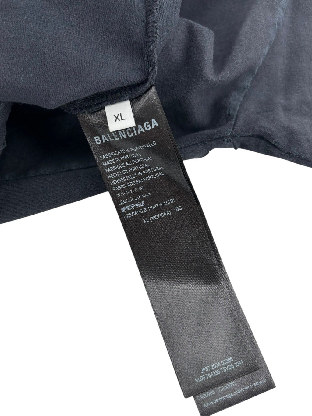 Balenciaga Glitter Logo Tee