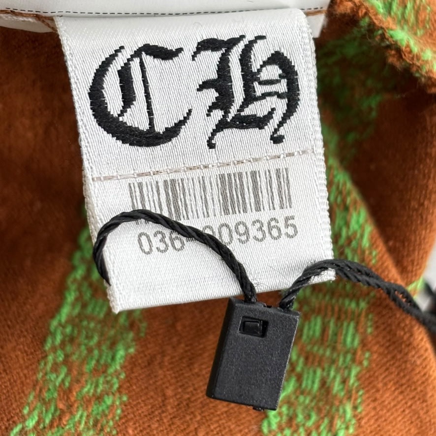 Chrome Hearts F*ck You Striped Brown/Green Tee