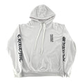 Chrome Hearts Vertical Logo Hoodie White