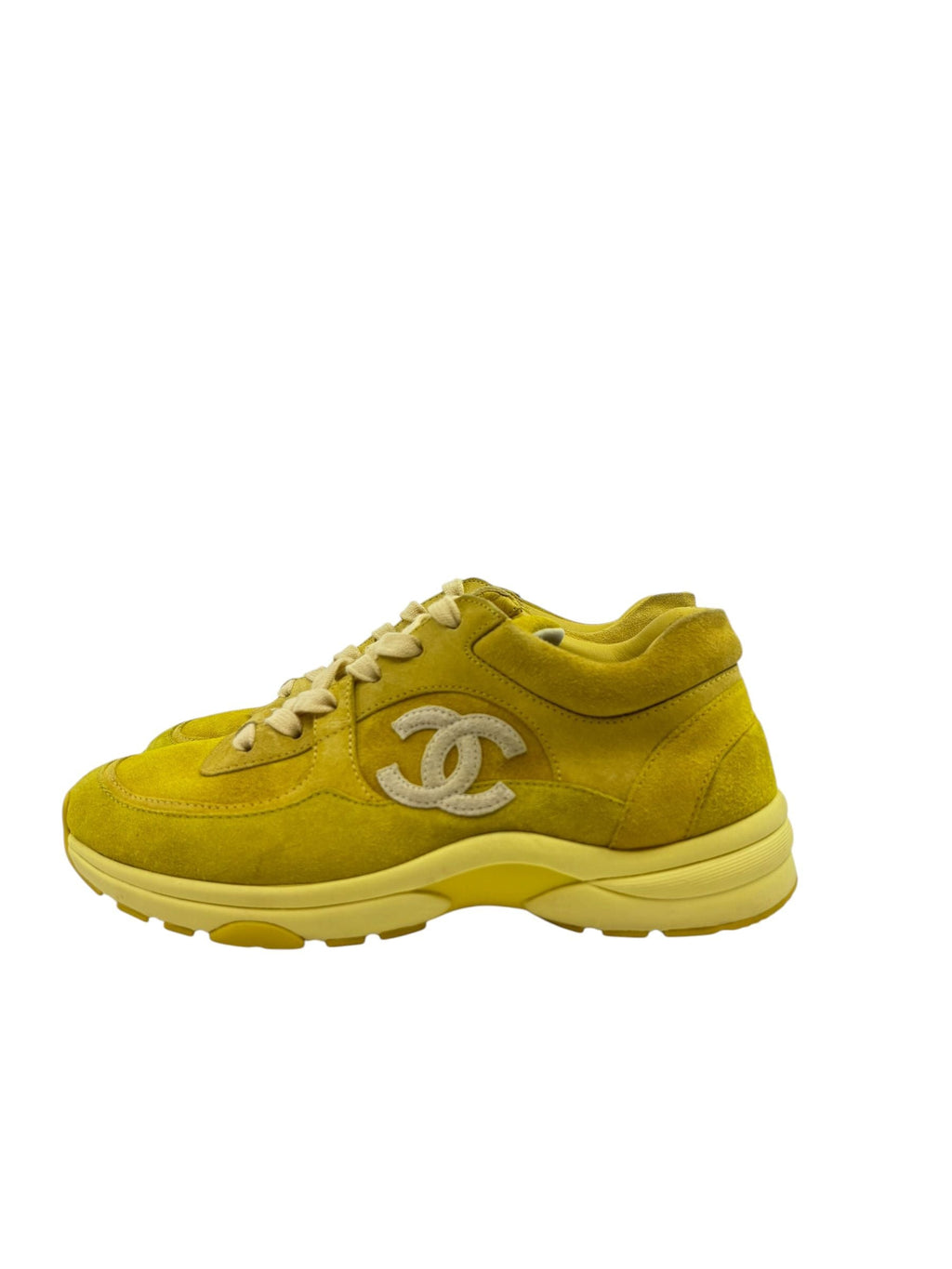 Chanel Trainer Yellow