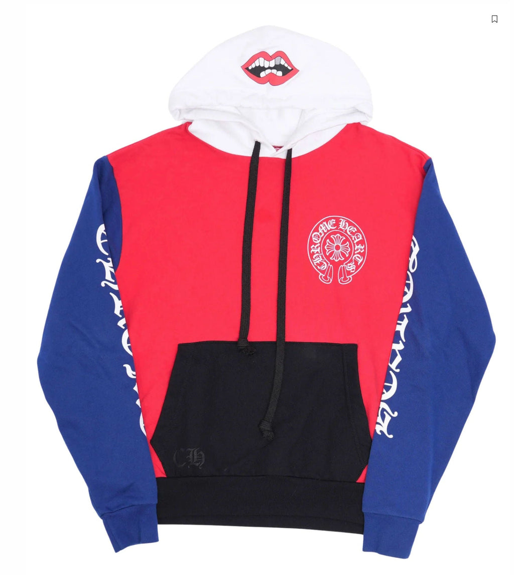 Chrome Hearts Matty Boy Chomper Color Block Hoodie