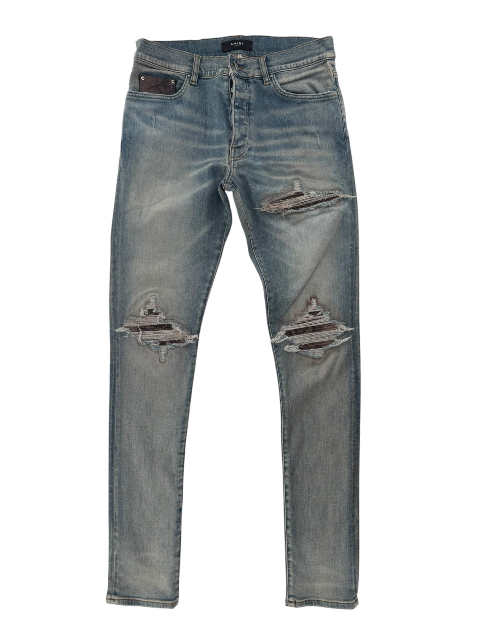 Amiri MX1 Ribbed Snakeskin