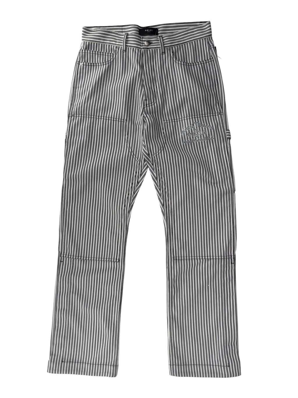 Amiri Striped Double Knee Pants