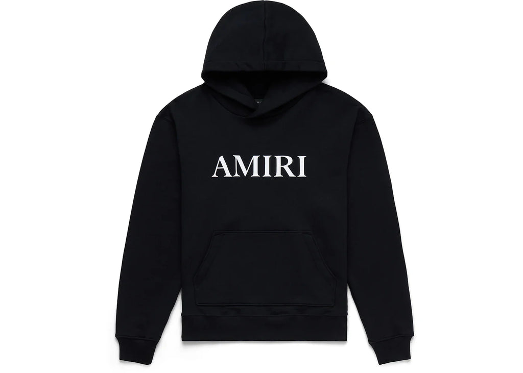AMIRI Core Logo Hoodie Black/White