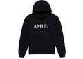 AMIRI Core Logo Hoodie Black/White