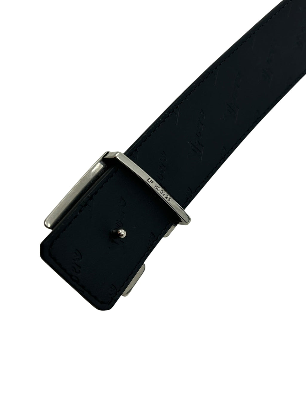 Louis Vuitton Flower Eblem Belt Black