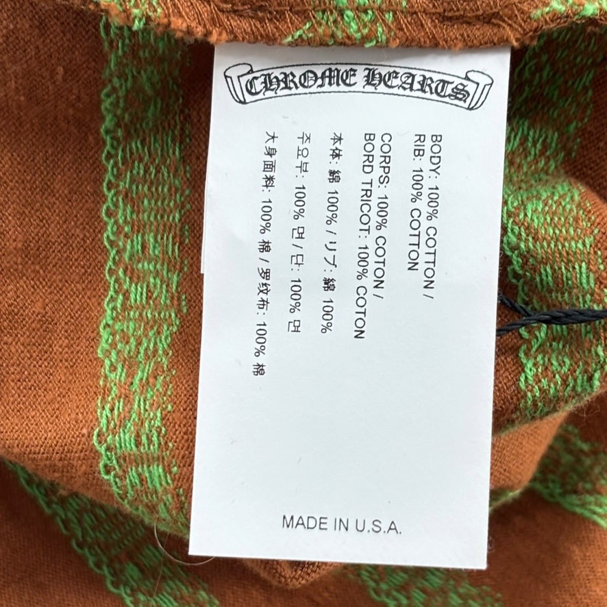 Chrome Hearts F*ck You Striped Brown/Green Tee