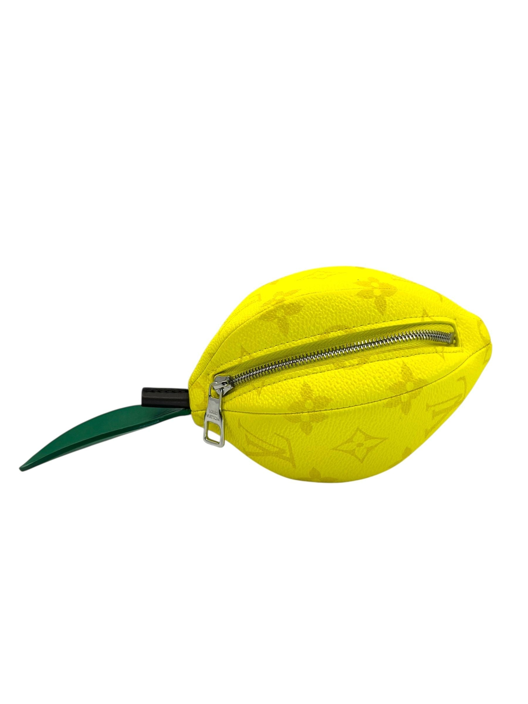 Louis Vuitton Lemon Pouch Yellow