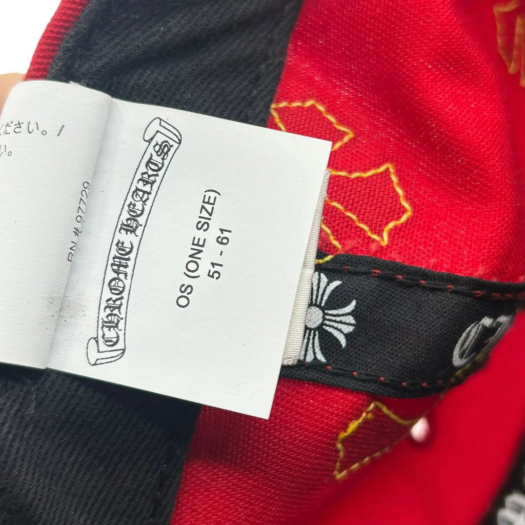 Chrome Hearts Patch Hat "Red/Yellow"