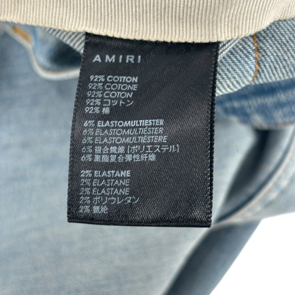 Amiri Stack Jeans Lightwash