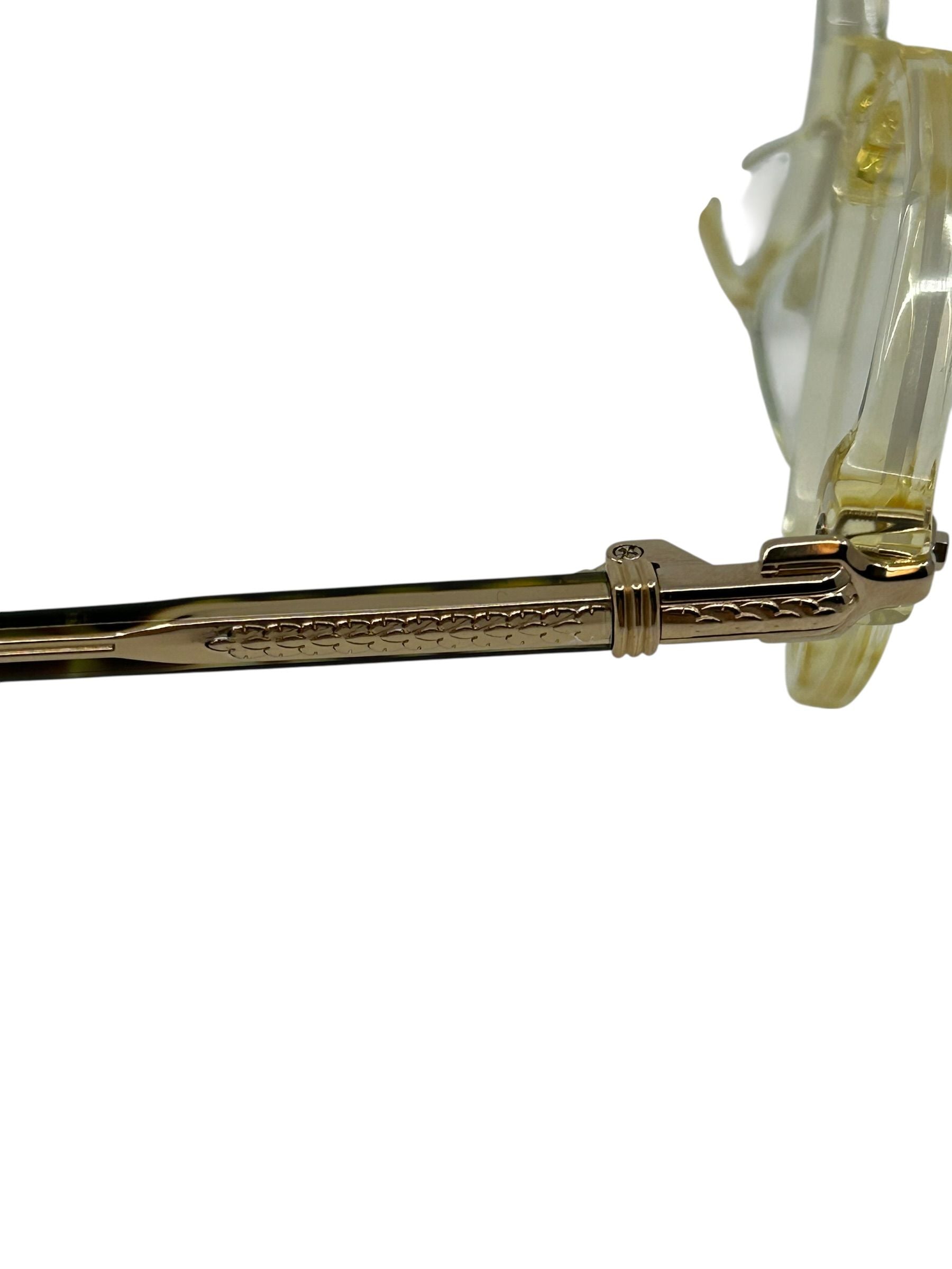 Chrome Hearts Clitco Glasses Clear Frame