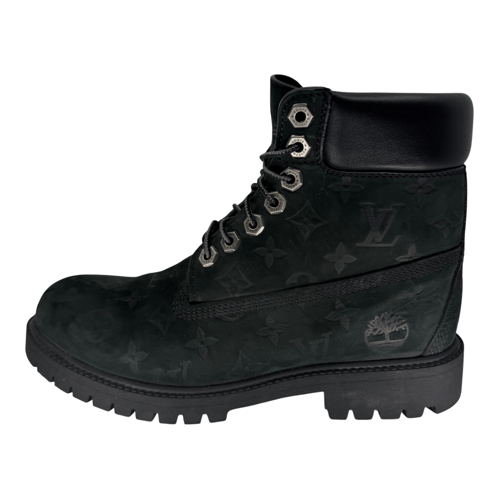 Louis Vuitton Timberland 6" Ankle Boot Black Monogram