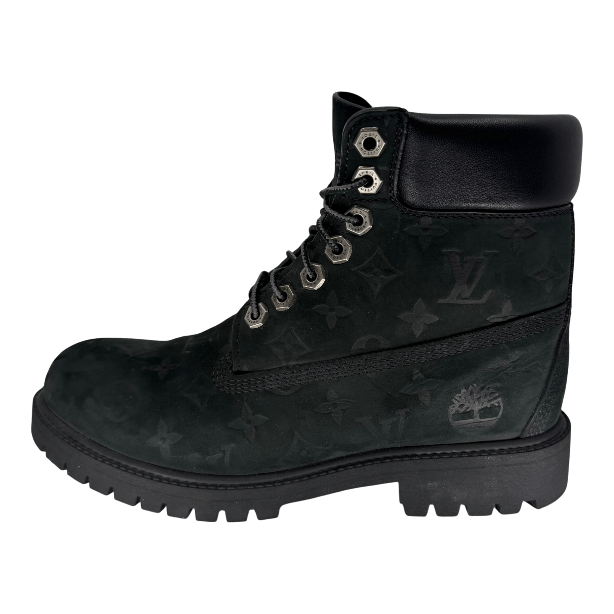 Louis Vuitton Timberland 6" Ankle Boot Black Monogram