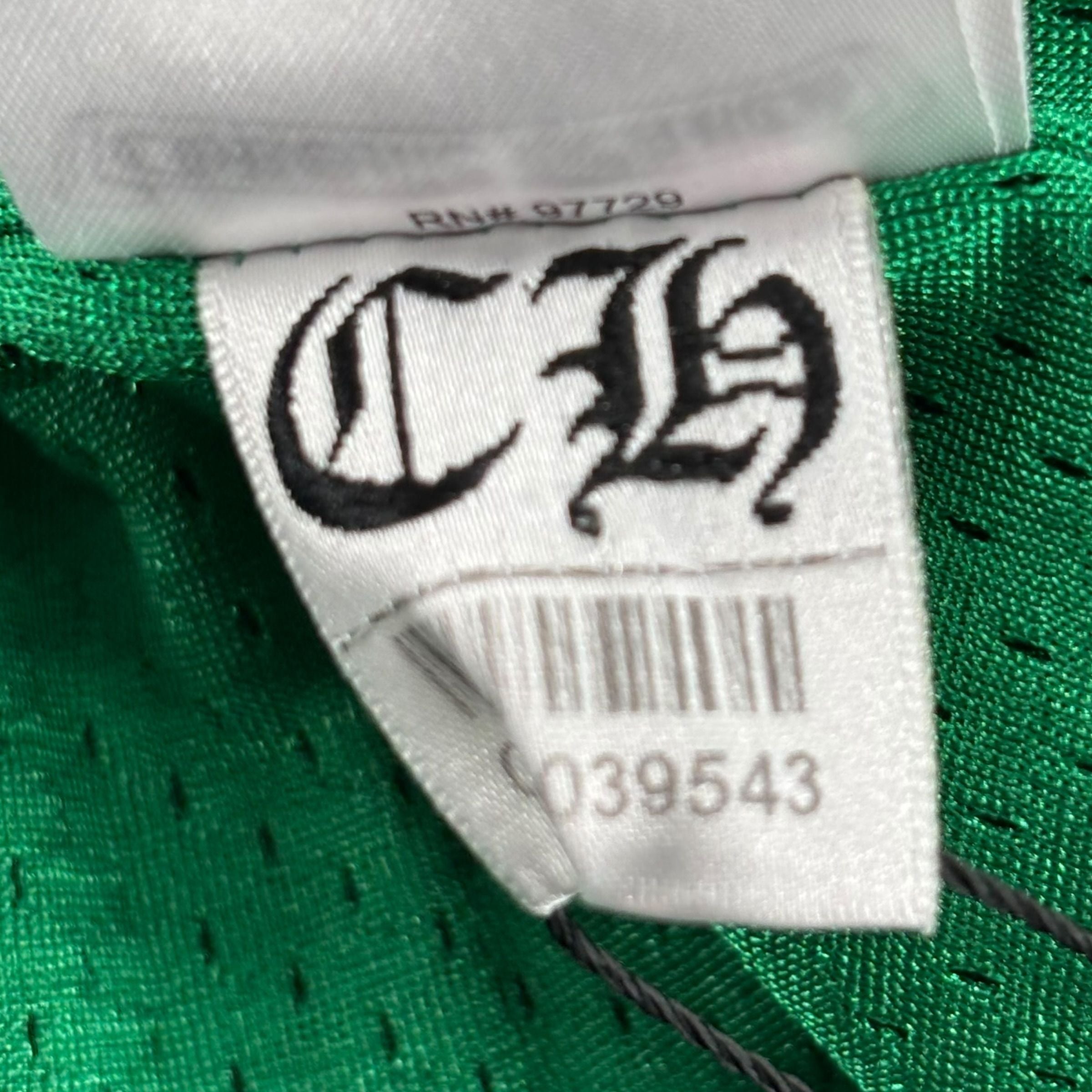 Chrome Hearts Floral Mesh Jersey Pants Green/Yellow