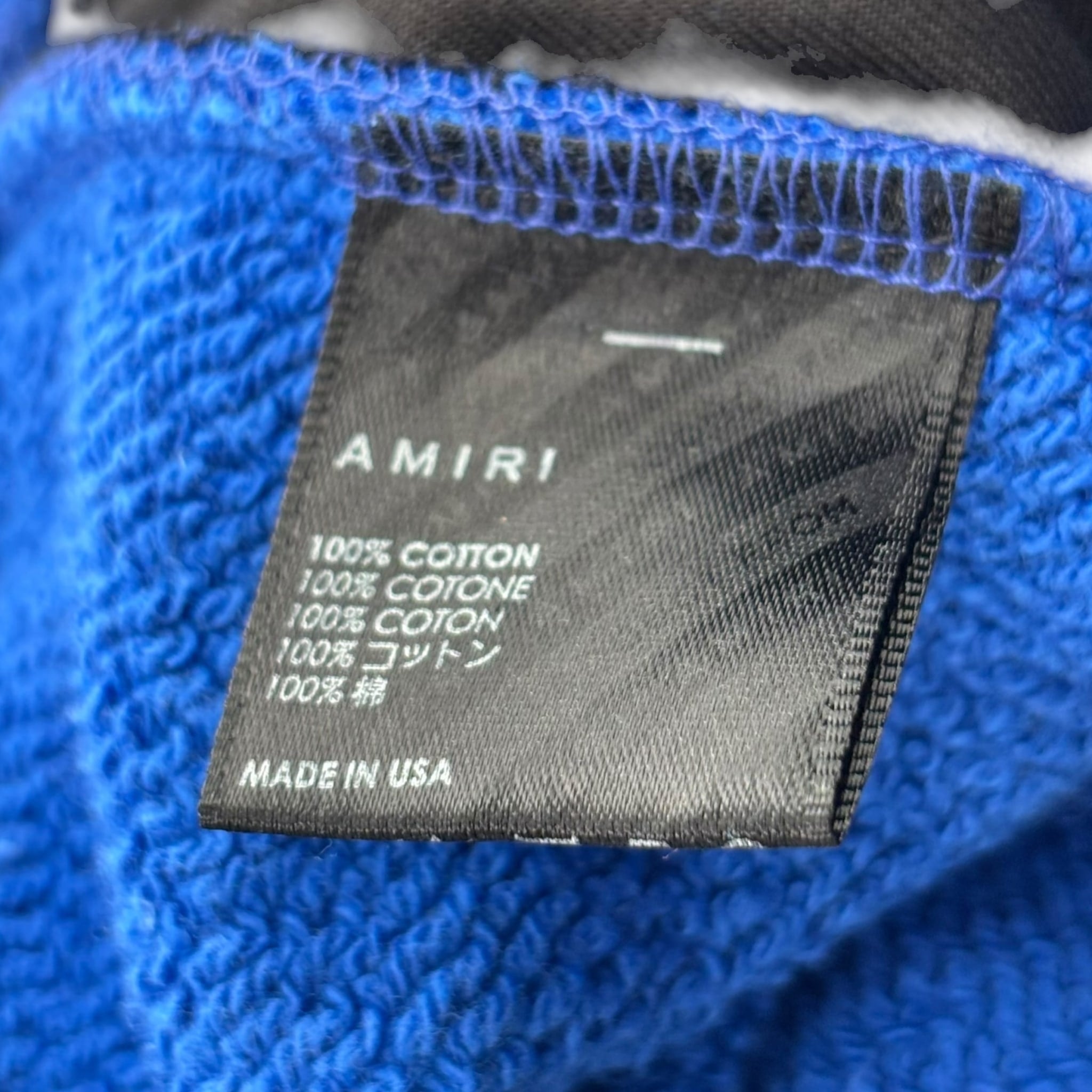 Amiri Sweatpant Blue