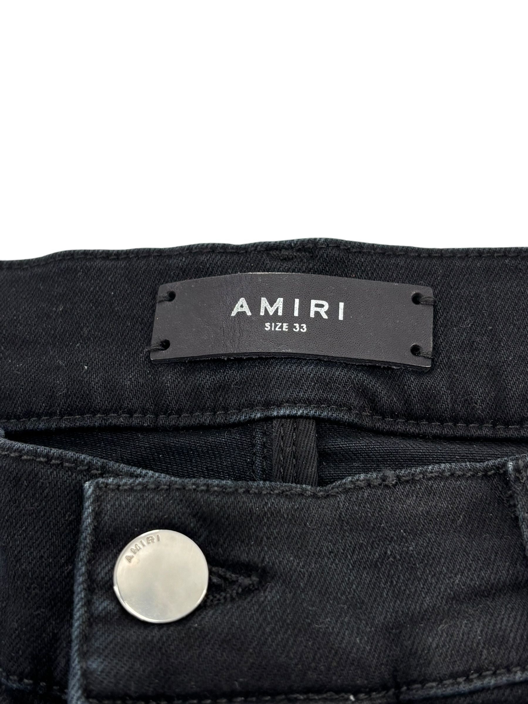 Amiri Bandana Patch Denim