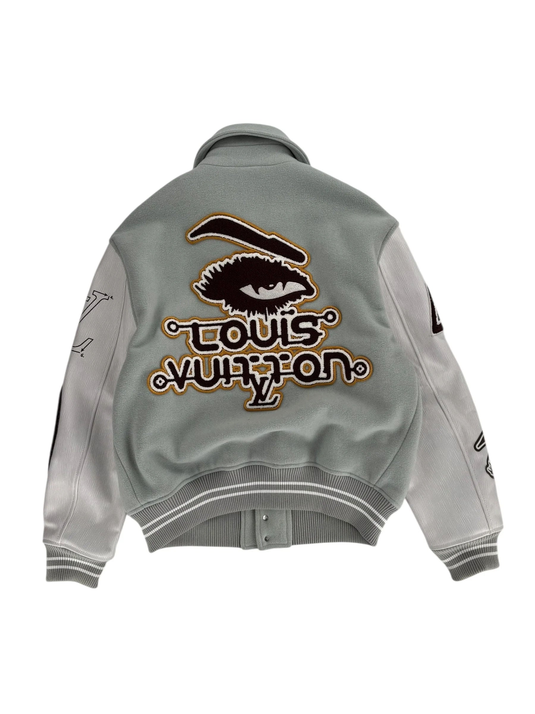 Louis Vuitton Multi Patch Varsity Jacket "Mint"