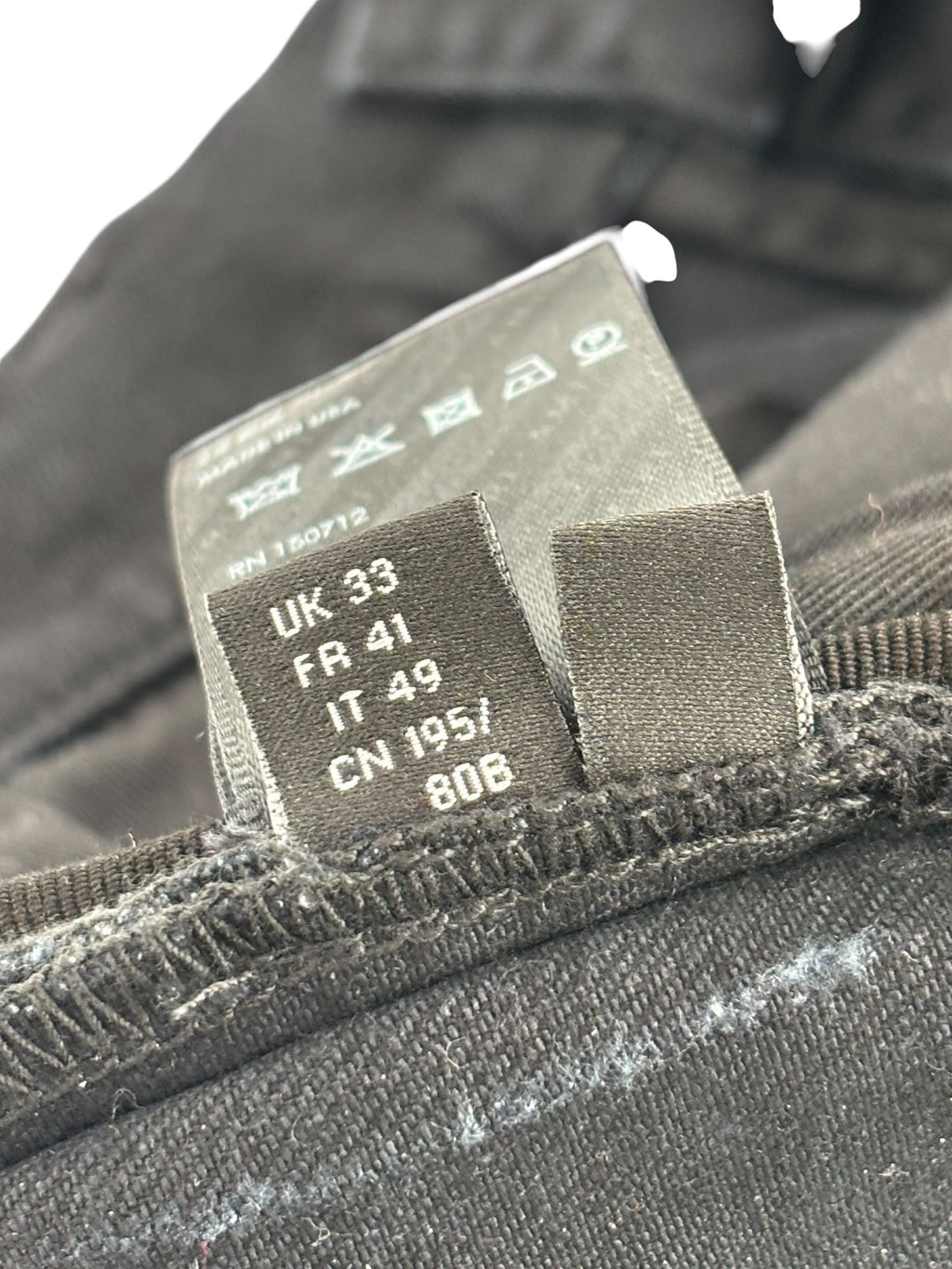 Amiri Bandana Patch Denim
