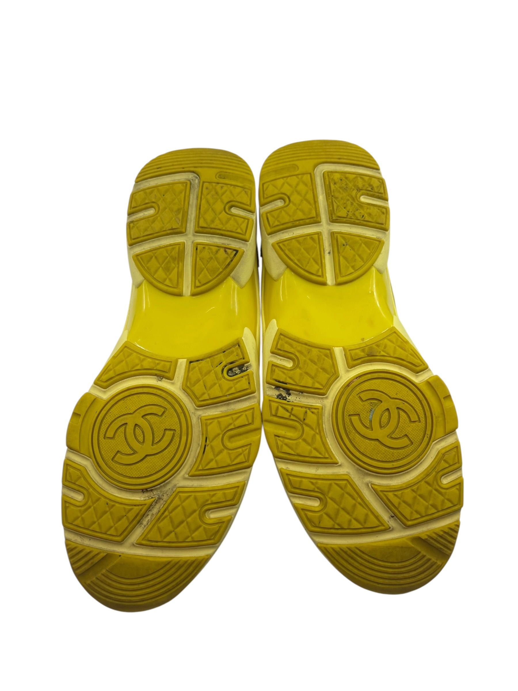 Chanel Trainer Yellow